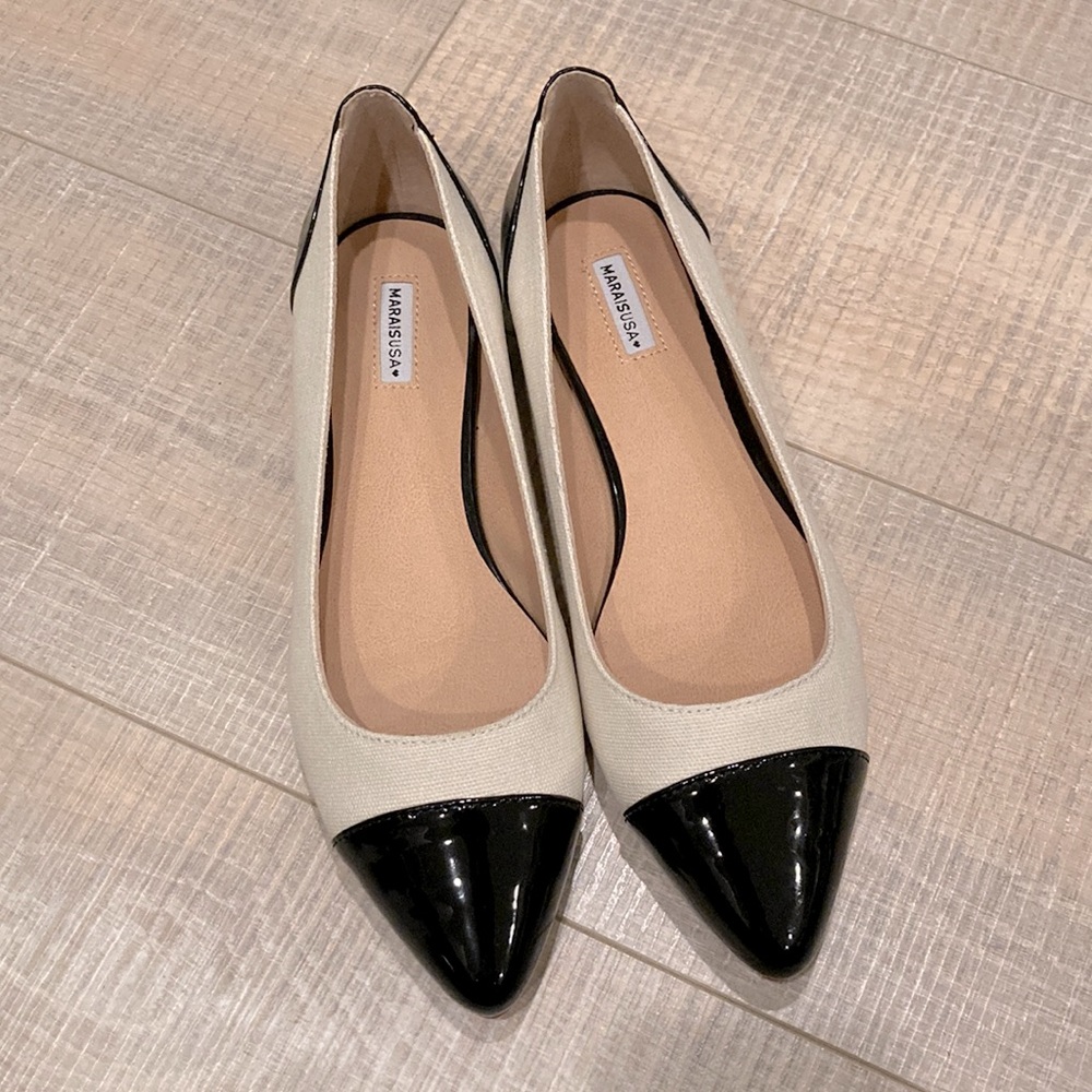 Marais USA Cap Toe Ballet Flat, NIB